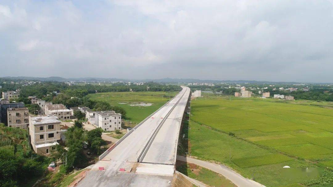 上新闻了途经桂平这条高速路建设新进展预计年底通车