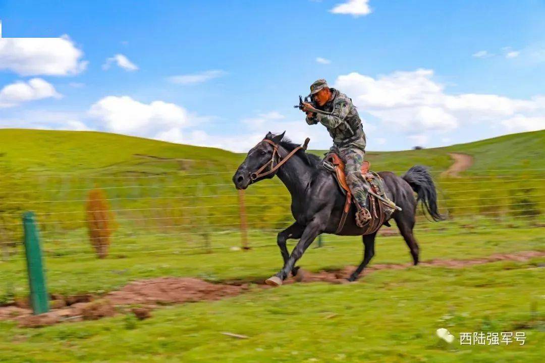 驭马高原骑兵就是这么飒