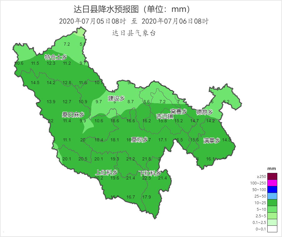 达日县天气预报