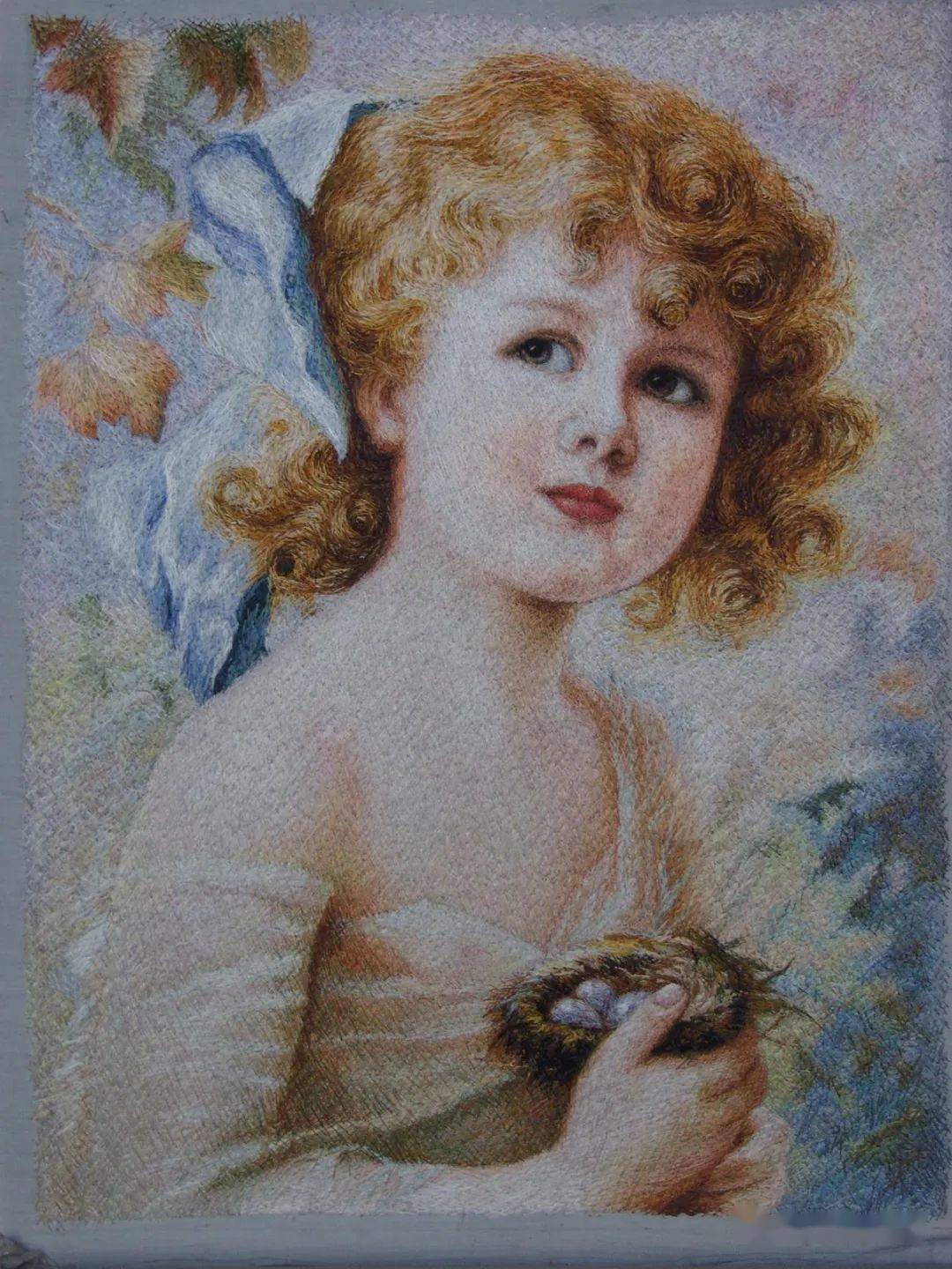 微展厅非遗特刊第8期总第13期指尖巾帼狄静乱针绣作品展