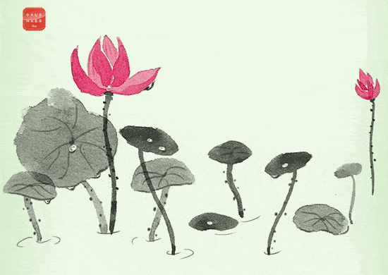 心随诗动·手绘丨小暑:品读夏日诗词里的"清风莲韵"