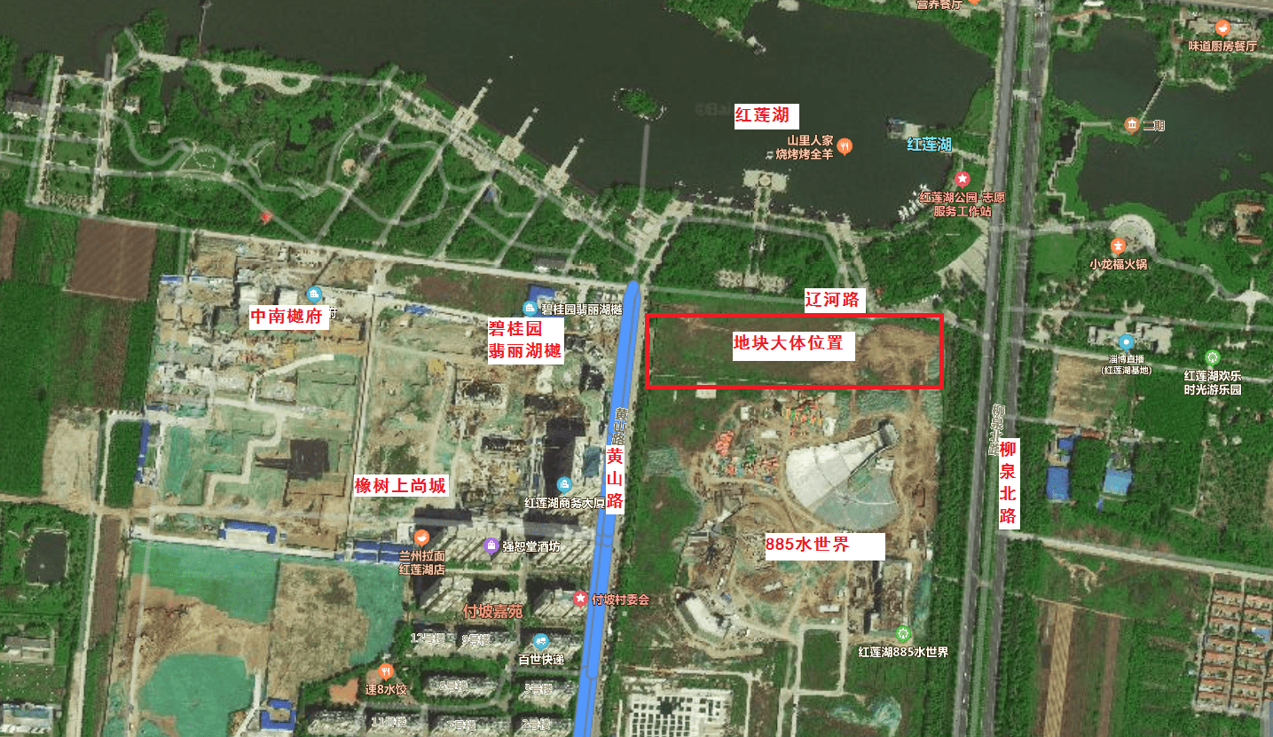 土地位置:桓臺縣遼河路以南,黃山路以東地塊 土地面積:35000㎡(約54.