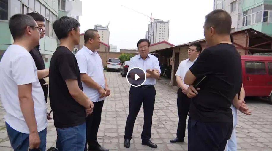 县委书记来广普调研我县城建工作, 政府副县长杨建章及县住建局,涿 