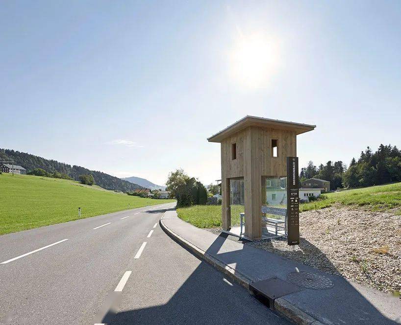 乡村公交车站的创意设计