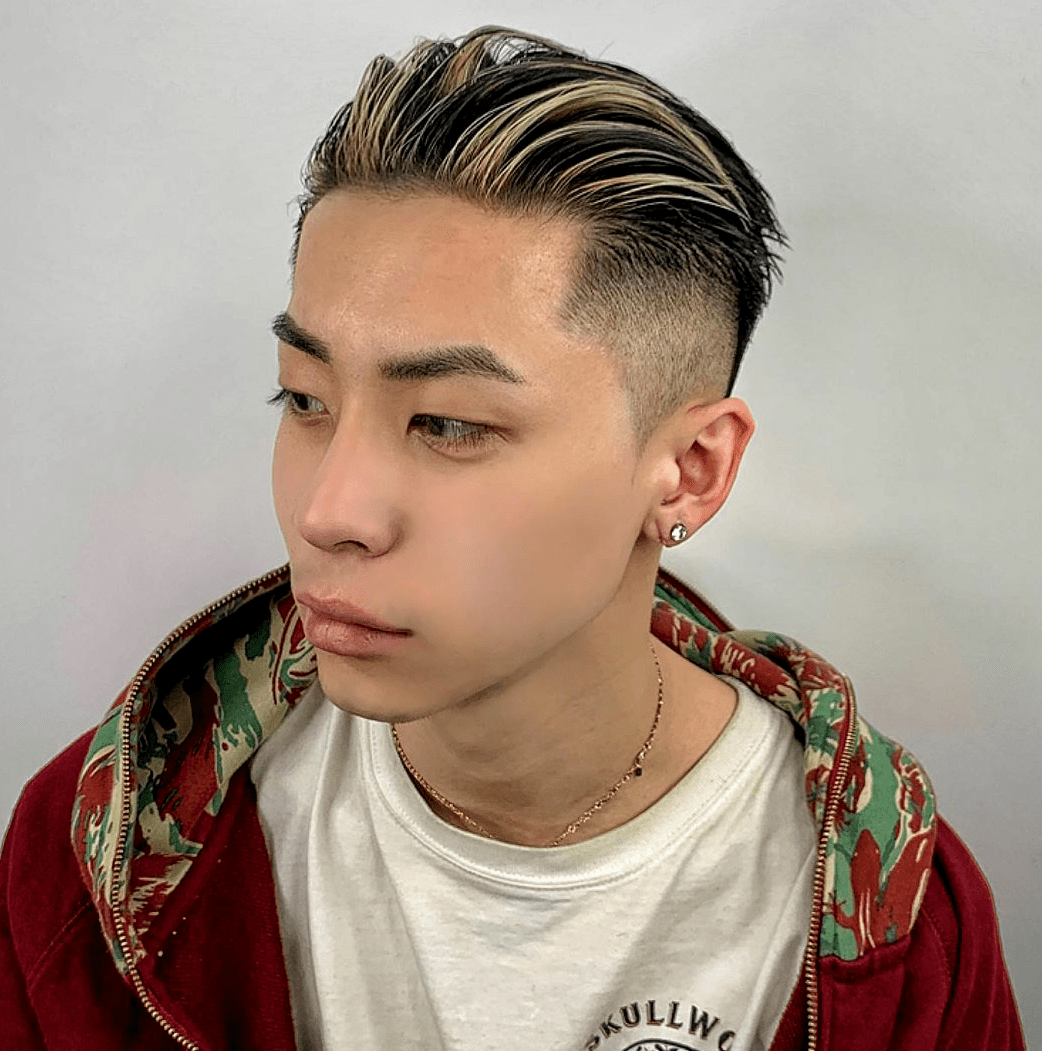 男生搞个挑染巨潮