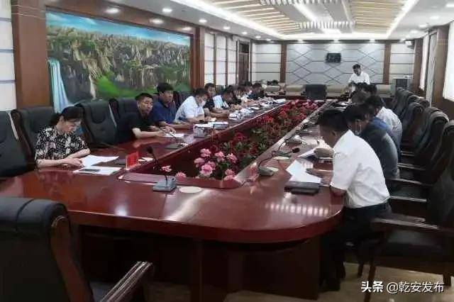 7月9日,乾安县委常委,常务副县长张黎,副县长于振军,组织10个乡镇党委