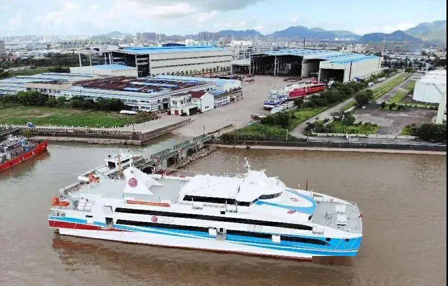 豪华高速客船北游26交付使用创三项全国之最