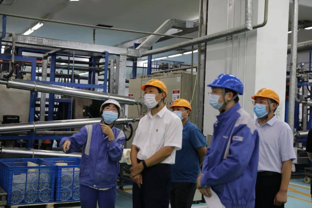 刘国强同志到蓝星东丽膜科技(北京)有限公司进行走访服务