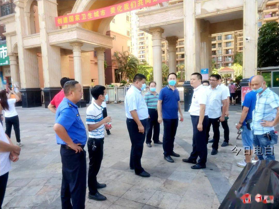 模拟验收电白区领导用特殊方式调研这项工作