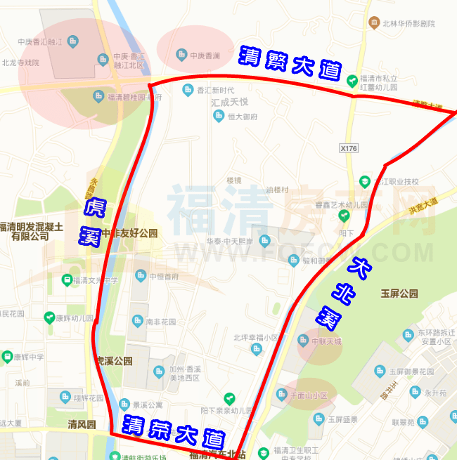 福清2020年九年义务教育招生这些学校划片范围的图文详解来了