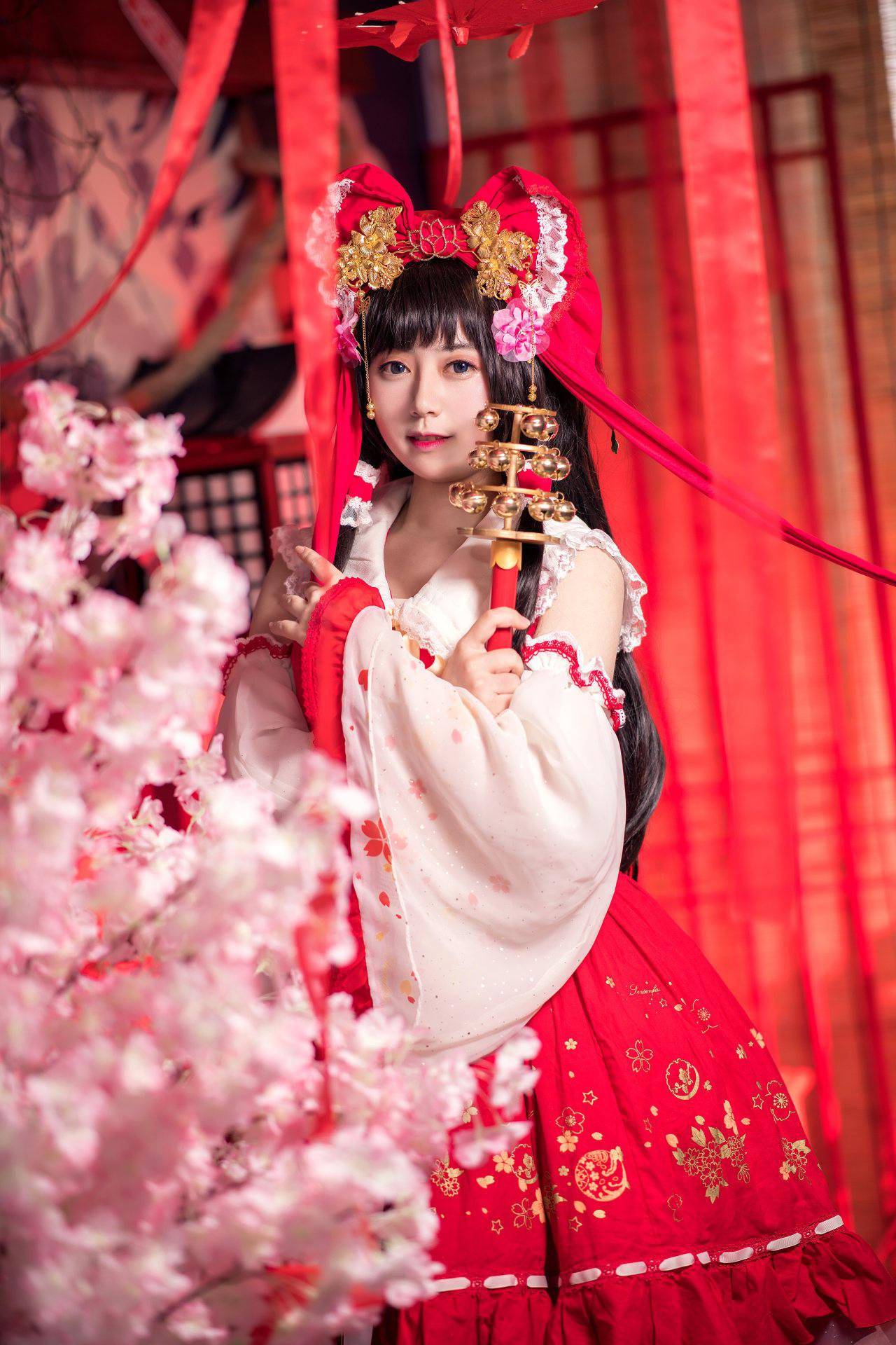 东方project博丽灵梦cosplay