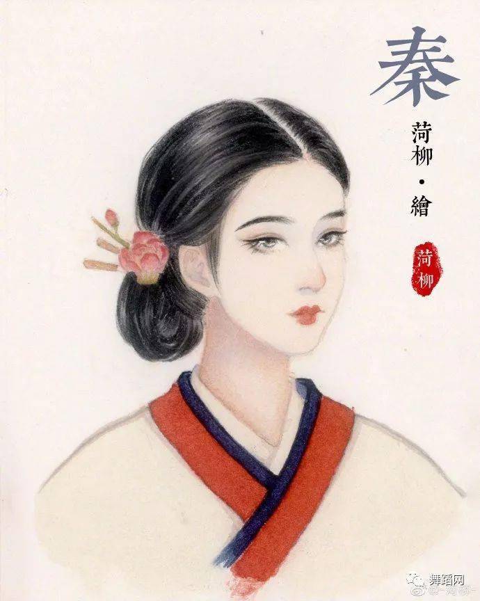 中国古代女子的各种发型学古典舞的可以梳起来了