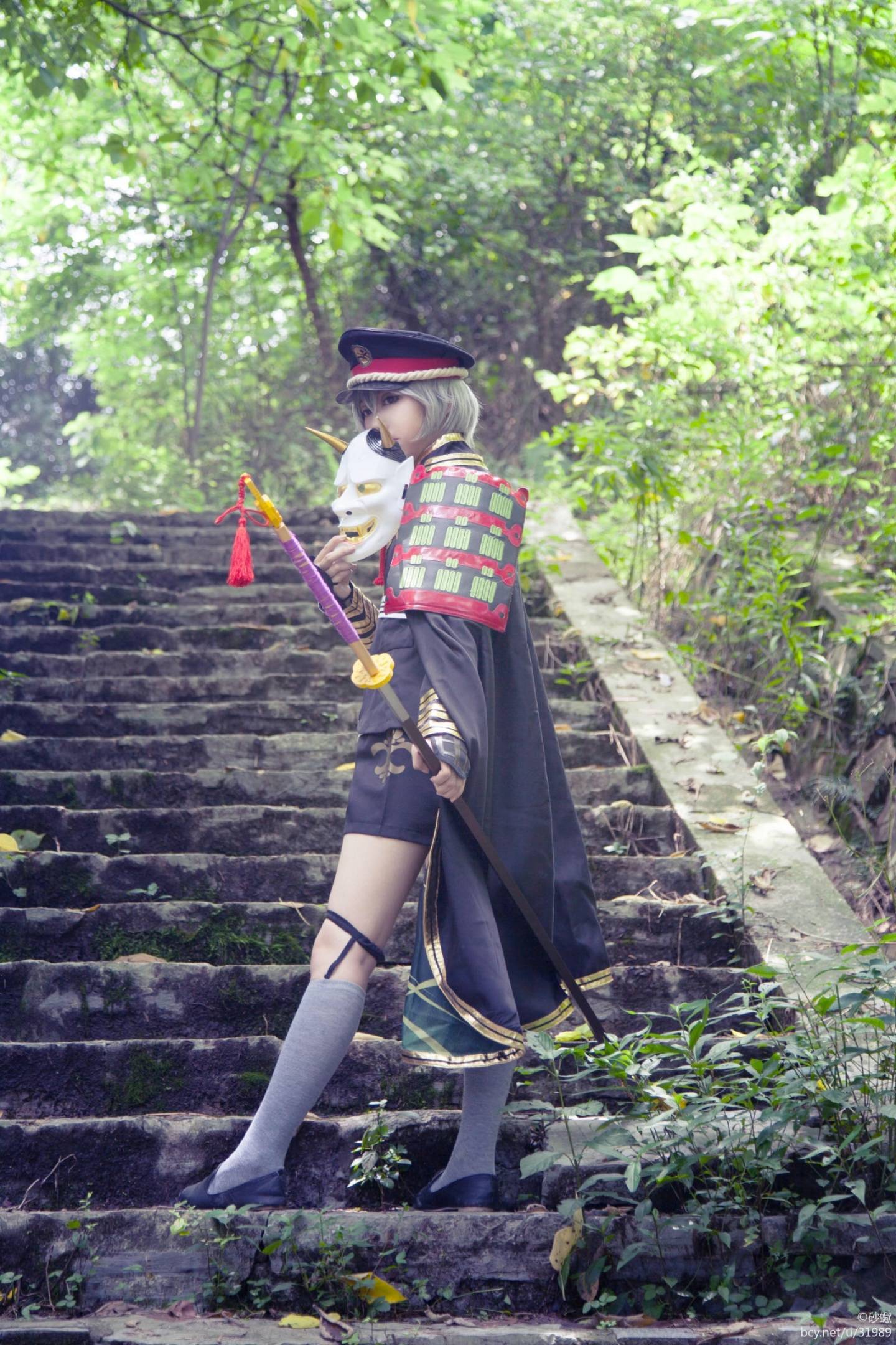 每日图鉴大赏,《刀剑乱舞》萤丸cos,我的大刀早已饥渴难耐!