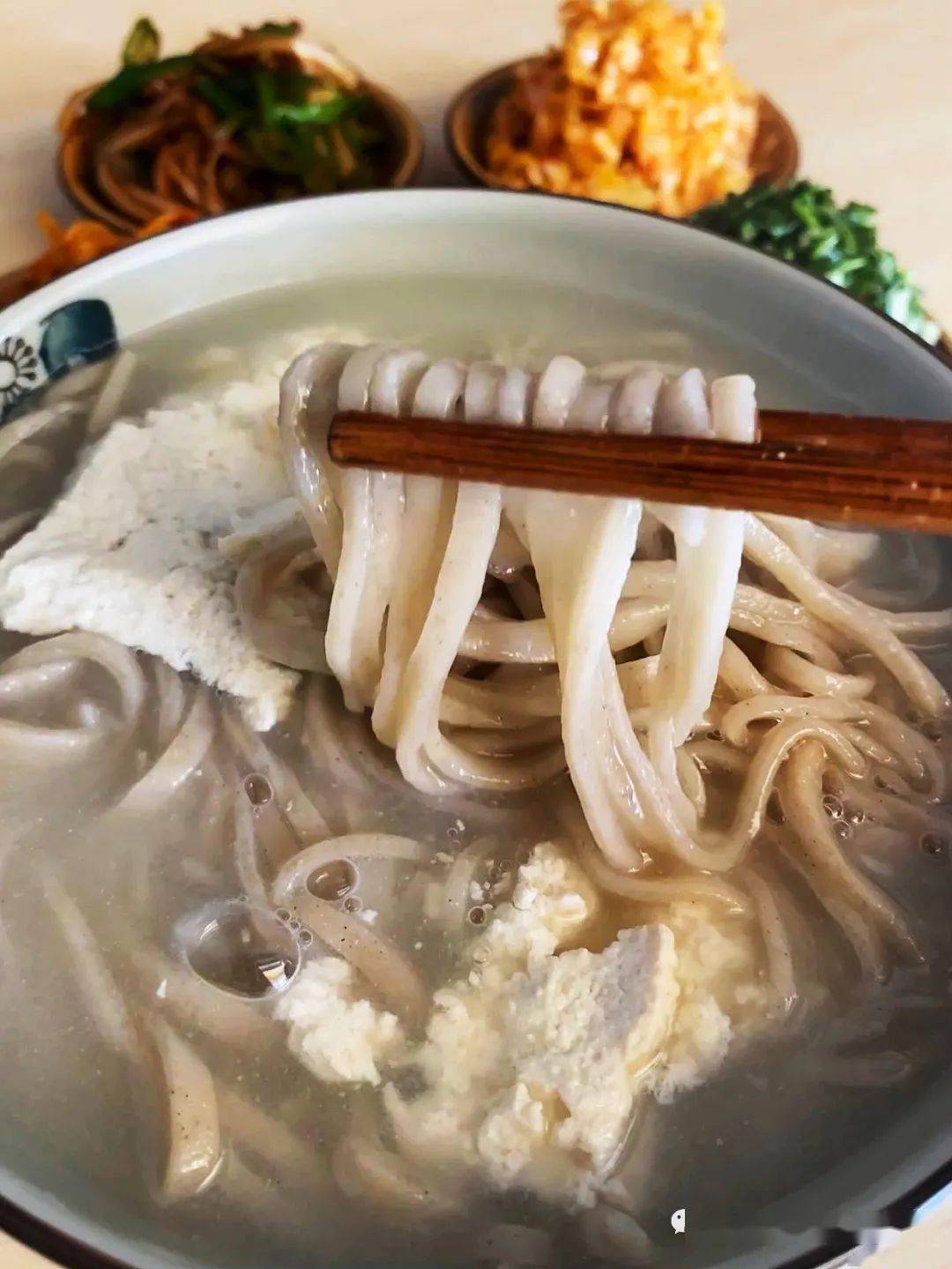 丰富多彩的一碗豆花面,一定会让你食欲大开,还不赶紧来碧口古镇品尝一