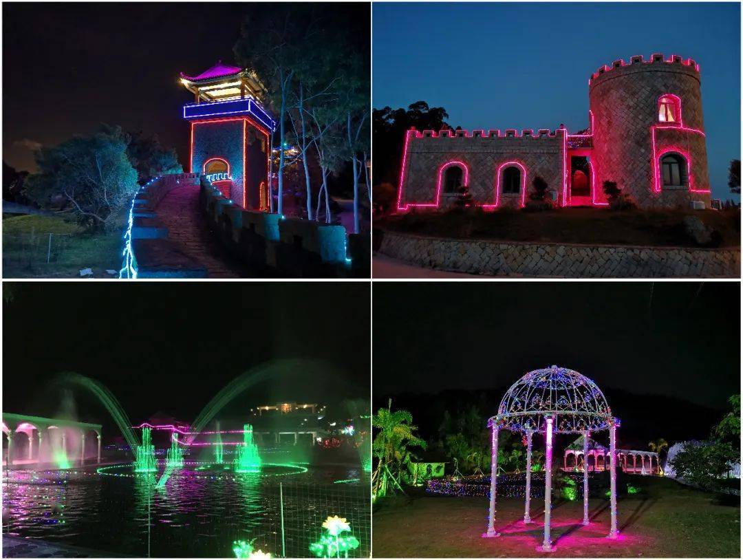 海边烧烤,东山岛梦幻星空馆,中驰山庄夜景灯光秀免费邀请你来蹦迪派对