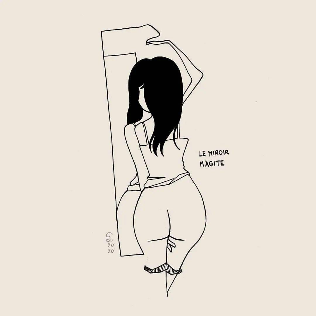 寥寥几笔他将情色化繁为简创作出让132万人脸红心跳的羞羞画老司机都