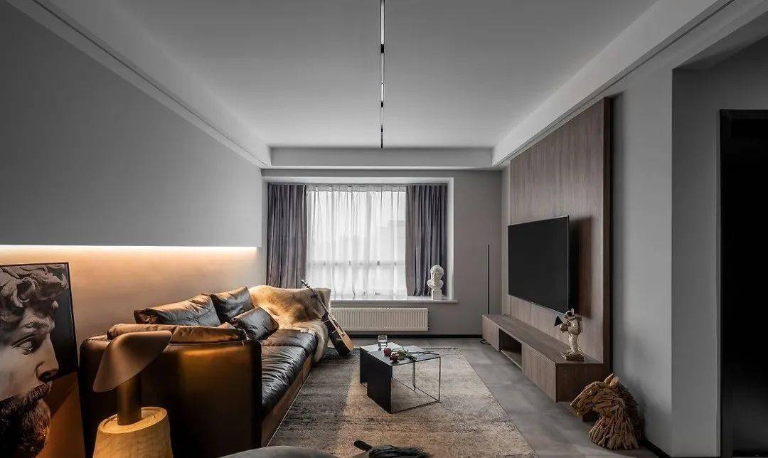 现代都市风格装修感受别样极简之美