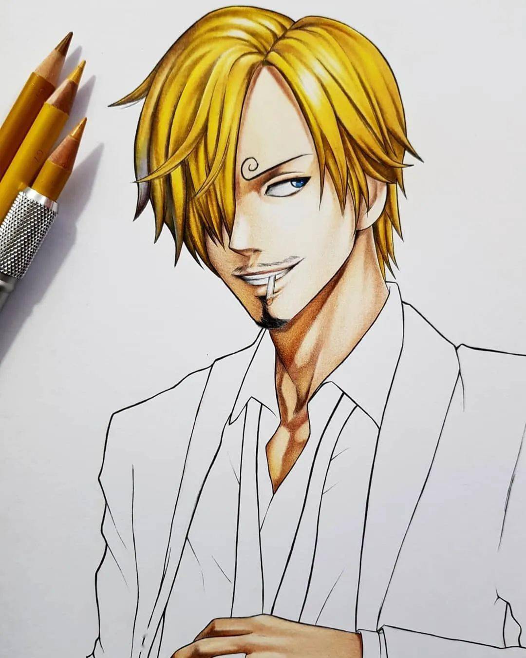 马克笔彩铅动漫超赞