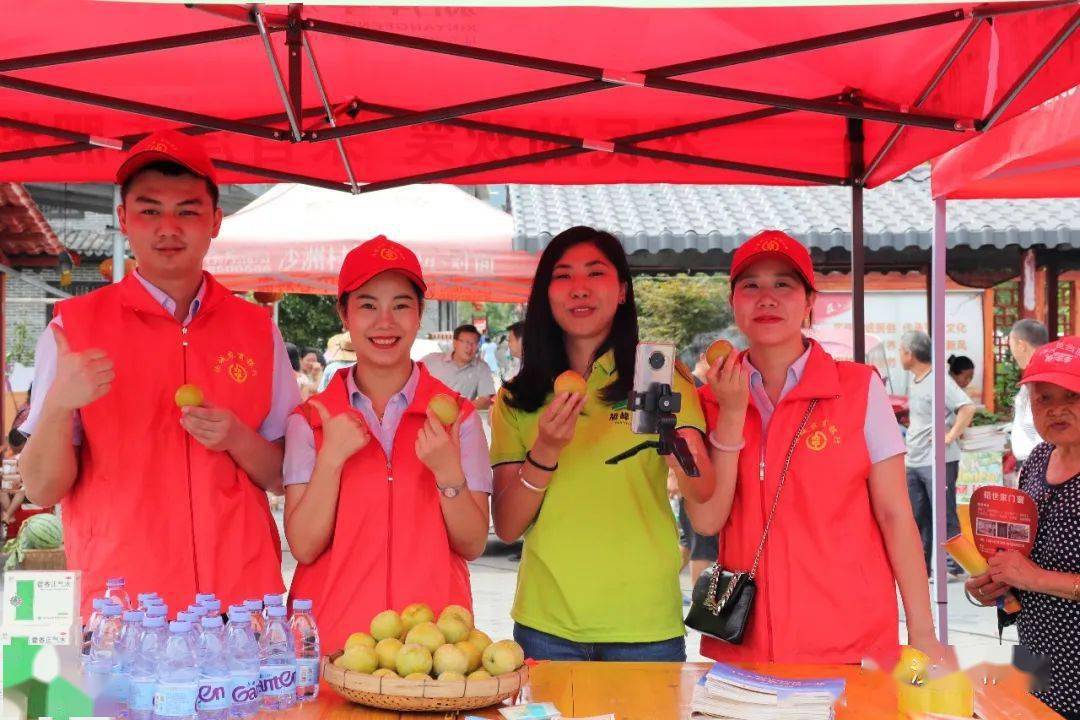 汝城第三届奈李节在文明沙洲举办乐享李文化盛宴