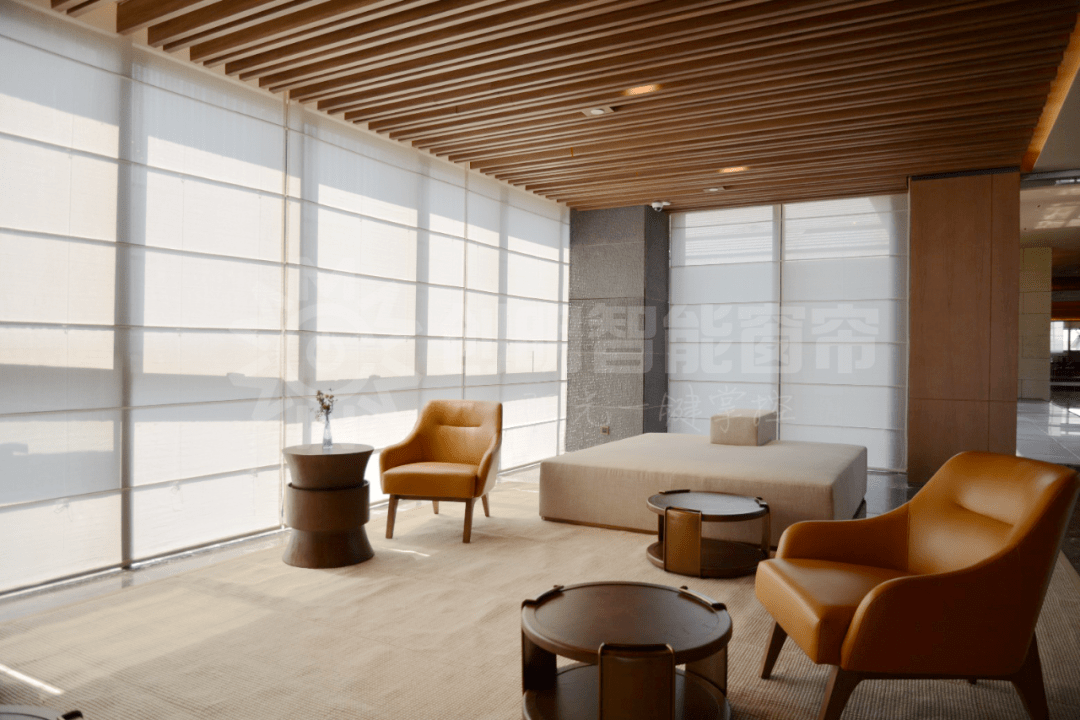 创明智能窗帘工程案例石家庄正定安悦酒店