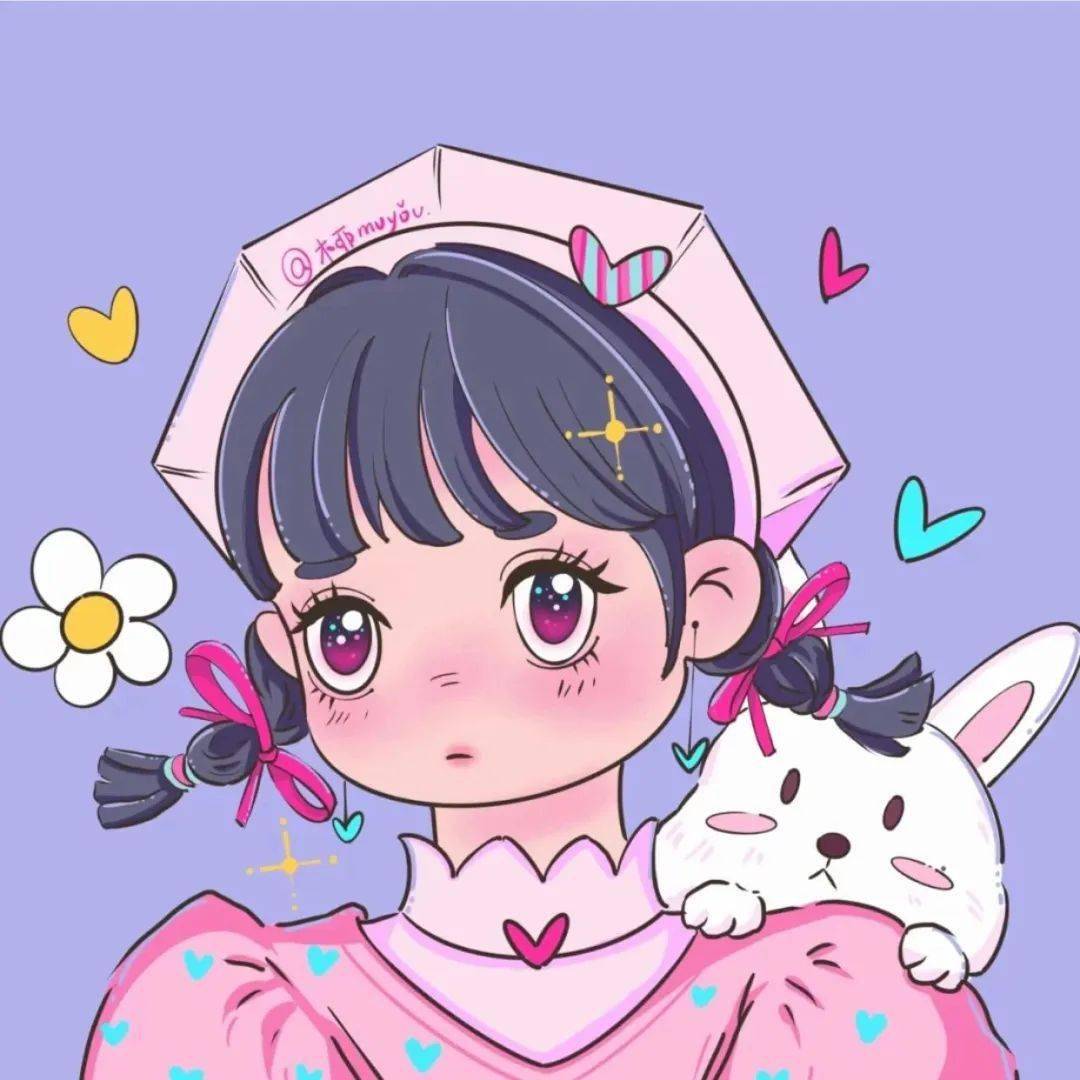 姐妹头像丨可爱爆表的闺蜜头像!