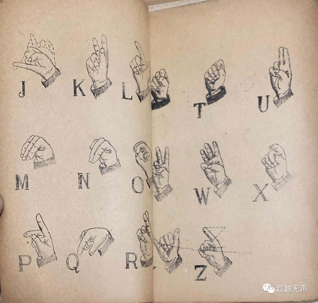 中国聋人历史博物馆:民国聋校教科书《手语初阶》