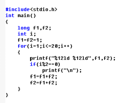 c语言的那些经典程序第十一期