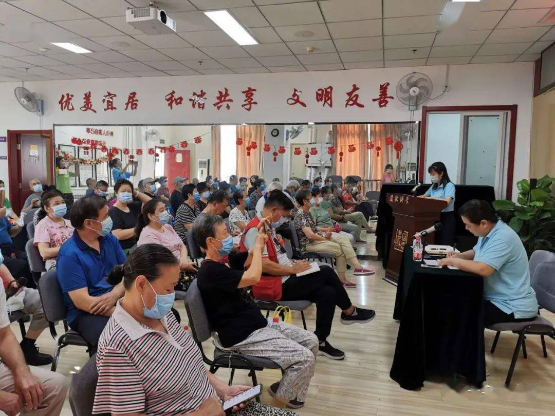十字口社区召开2020年居民代表会议_工作