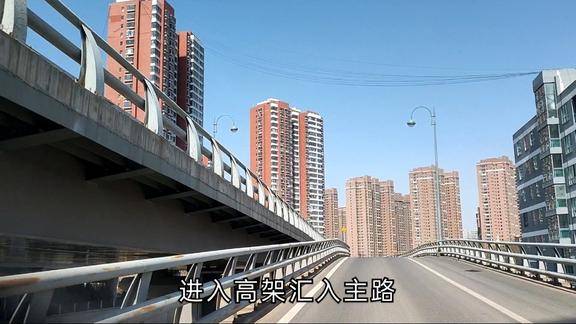 太原西山片区的快速路网真完善由山里进入市区只需几分钟