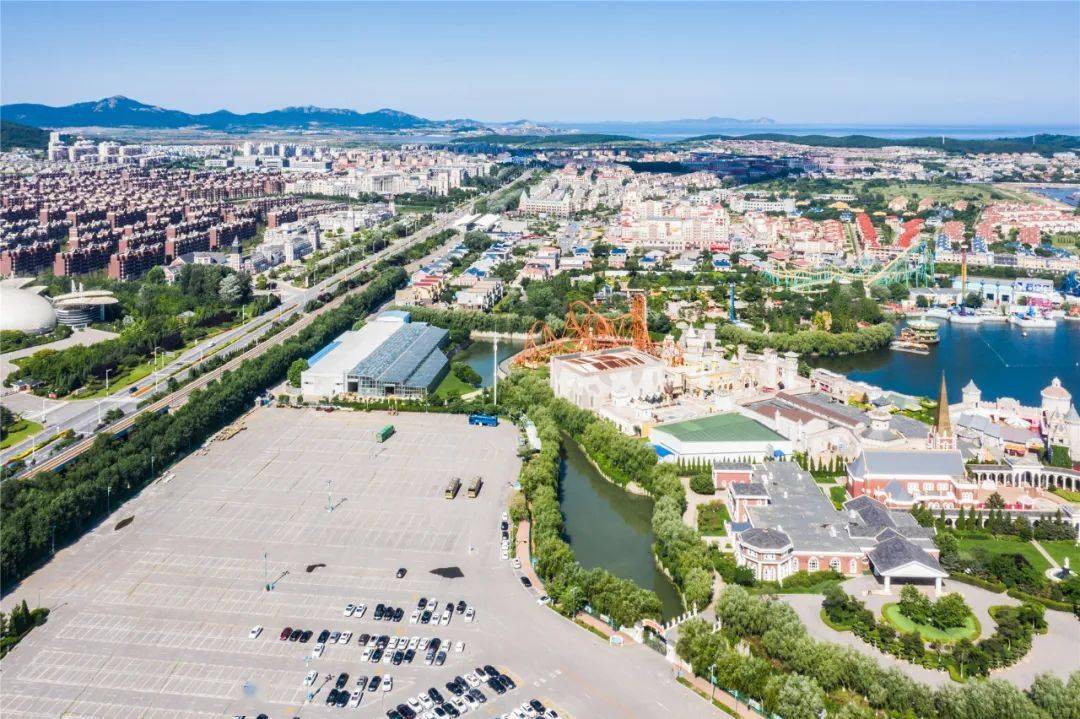 天上地下看大连金石滩发现王国和鲁能集团项目美景