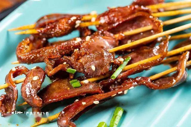 经典烤五花肉,掌中宝,烤鸭珍,一口一串吃到停不下来!lu串党的福音!
