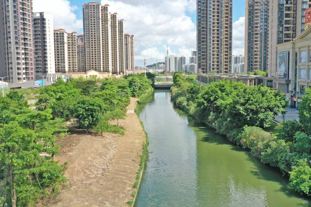 城南新区这条景观河,焕然一新!