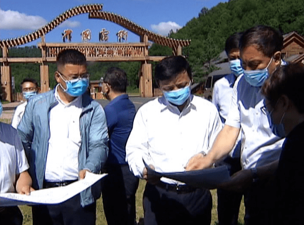 杨廷双深入海林,黑龙江省大海林林业局有限公司调研