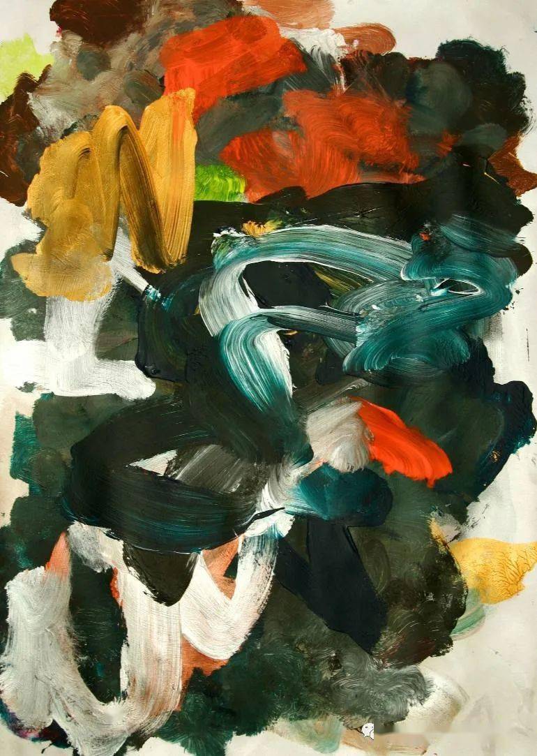 旅英克罗地亚67抽象表现主义画家 dragomir misina 作品