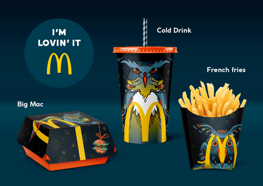 这些麦当劳的创意食品包装,想一键收藏!