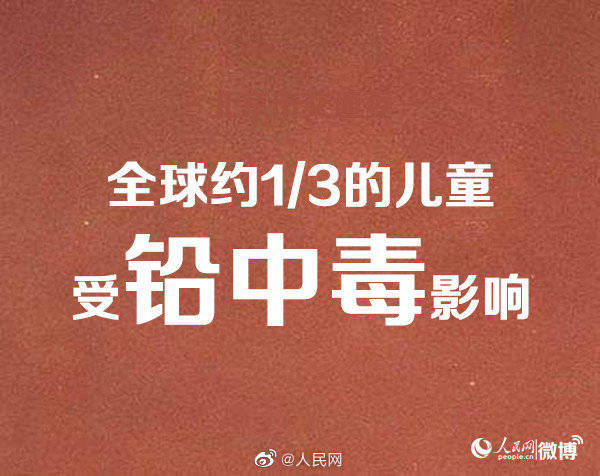 联合国儿基会:铅中毒危害全球约1/3儿童