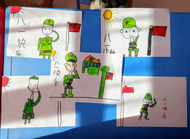 【绿幼正当时】致敬最可爱的人_解放军