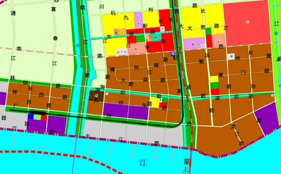海门2030年城市规划图图片