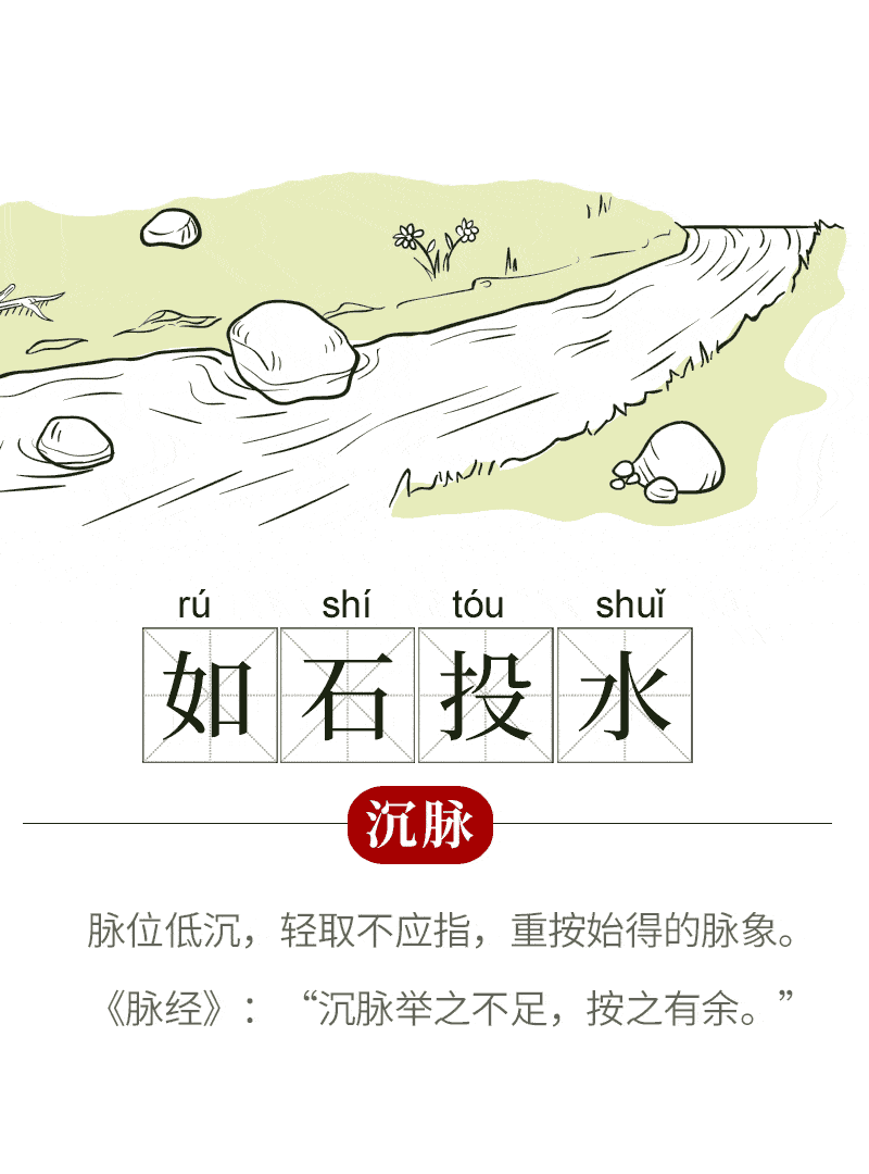10个漫画动图让你秒懂古中医脉法