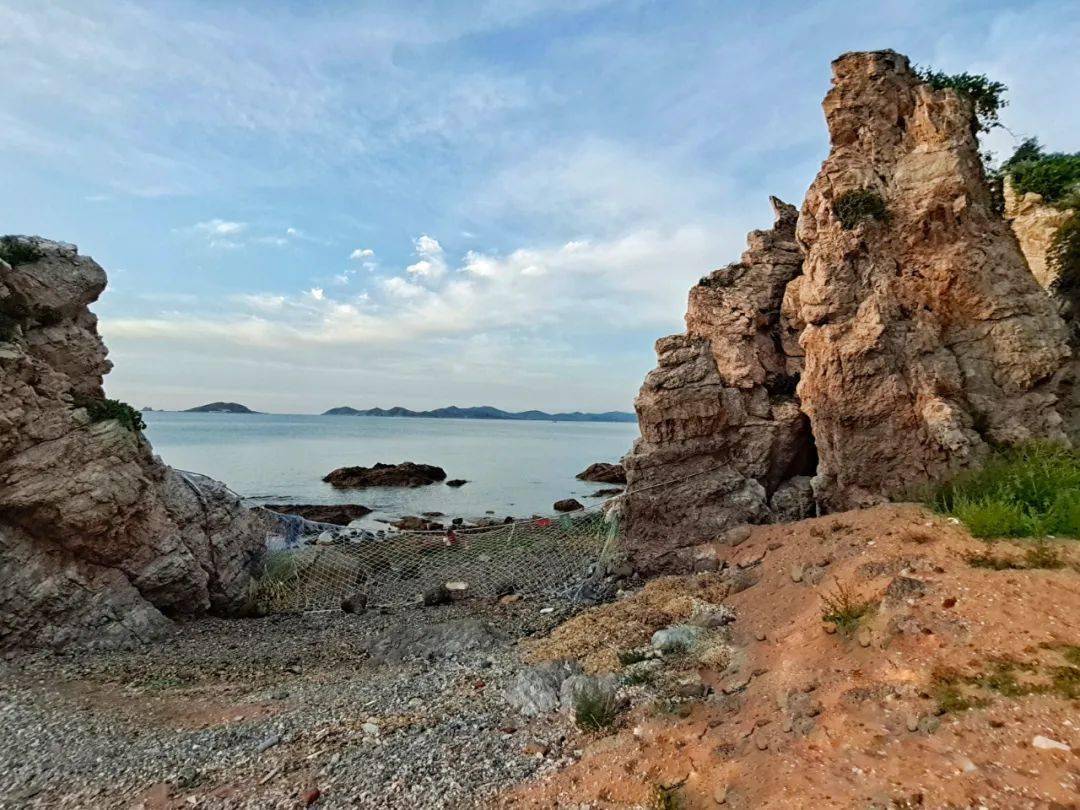 天上地下看大连渤海之滨大黑石风光