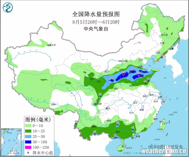 夏天的尾巴处甘肃有一大波暴雨正在赶来的路上