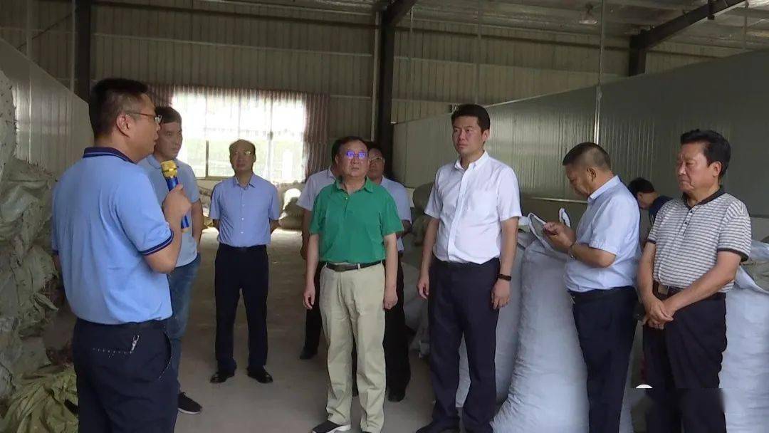 省政协农业和农村委员会副主任张继敬到我县调研