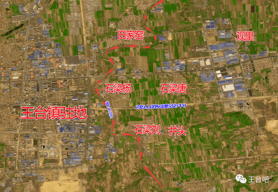 2021年即將拆遷的村莊為石樑楊,石樑唐,觀裡