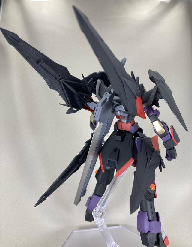 多机体混搭改造黑迅雷忍者高达