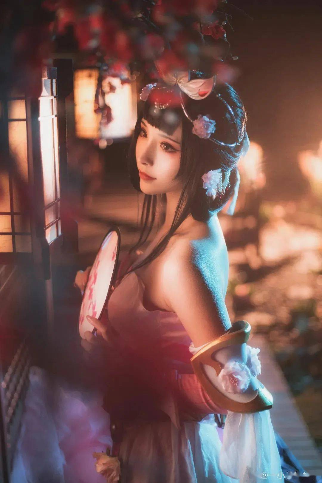 王者荣耀cos:甄姬邀你游园,还不快些来~_手机搜狐网