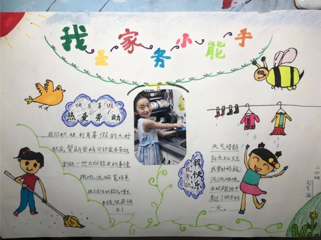 和爱校园61劳育家庭劳动我参与争当家务小能手