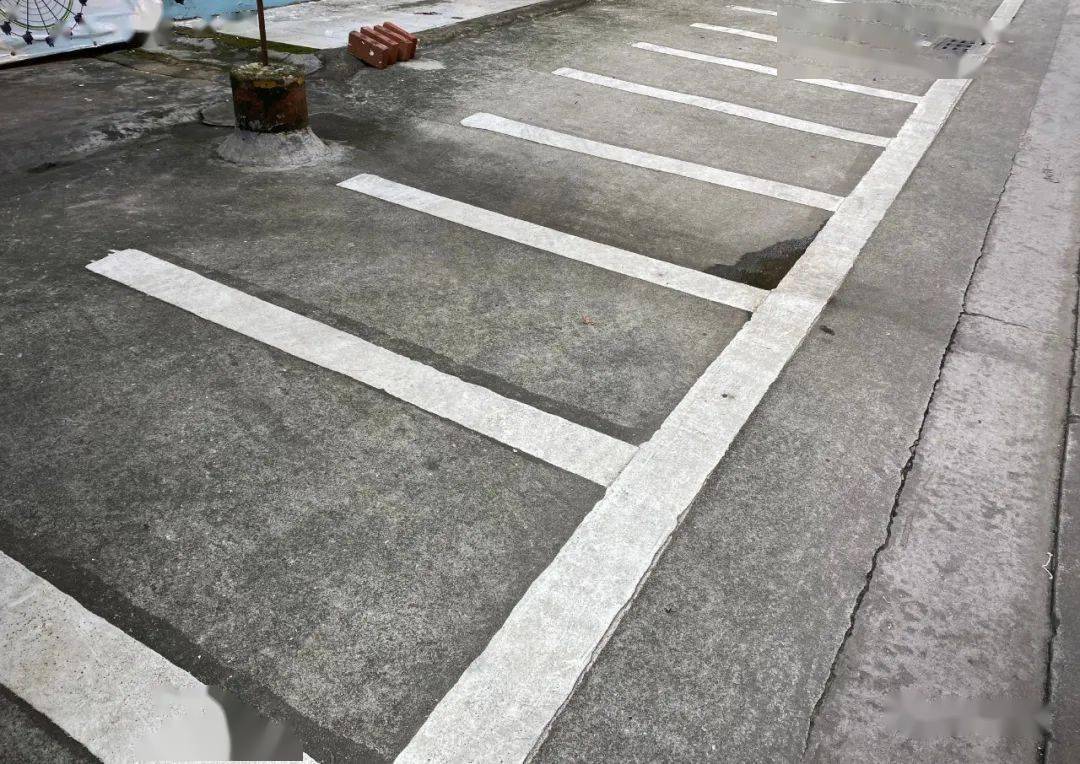 沙坪这个社区重新规划设置停车位,超200个!