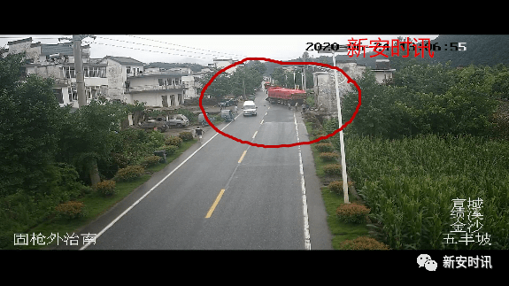 祸从天降司机疲劳驾驶冲出路面致绩溪无辜村民一死一伤视频