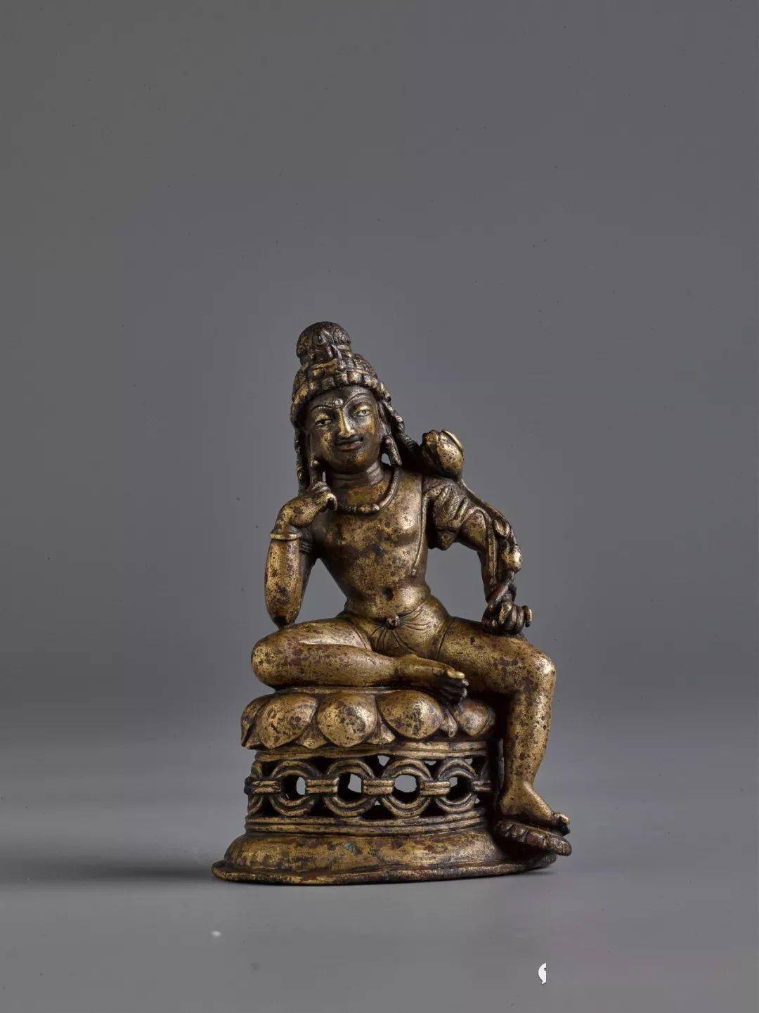 《丝路梵华—吉泉斋藏古代佛教造像集珍》佛像赏析——思惟观音像