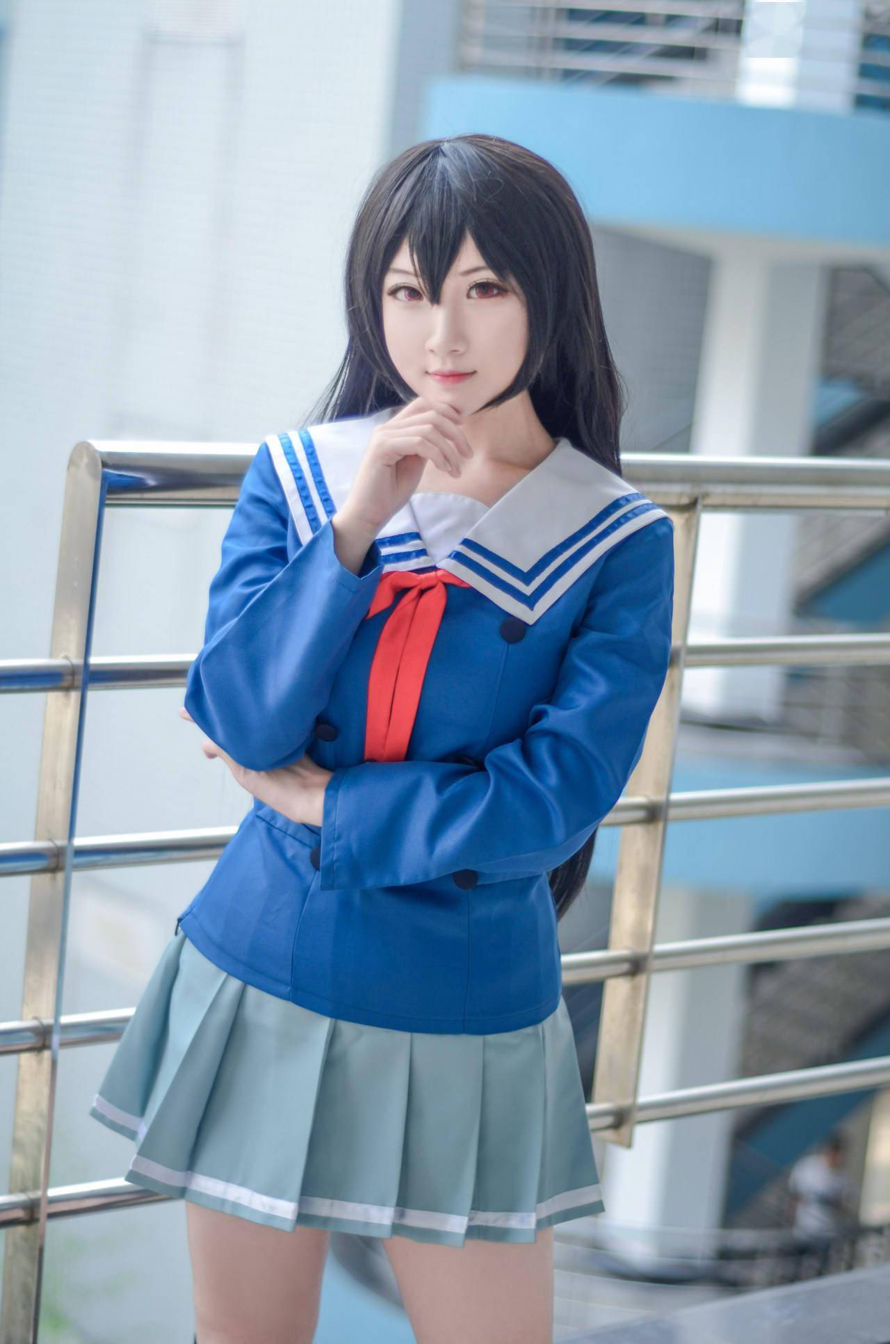 境界的彼方名濑美月cosplay